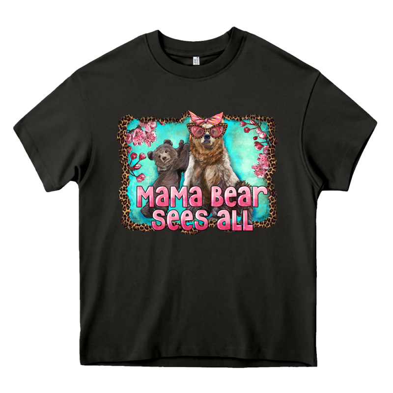 Mama Bear Sees All Heavy Core Tee by Artiststas | Teevron