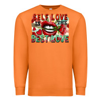 Carrot Self love is the best love Premium Sweatshirt - FaDigitalArtStudio