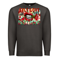 Smoke Self love is the best love Premium Sweatshirt - FaDigitalArtStudio