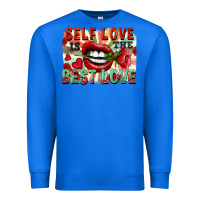 True Royal Self love is the best love Premium Sweatshirt - FaDigitalArtStudio