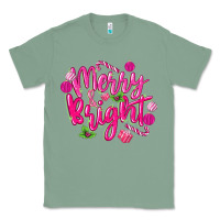 Sage merry and bright Classic Tee - MaliasSmallBusiness