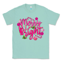 Seafoam merry and bright Classic Tee - MaliasSmallBusiness