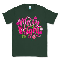 Sports Green merry and bright Classic Tee - MaliasSmallBusiness