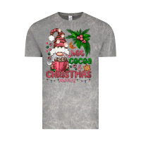 Cloud Rock Pink Christmas hot cocoa and christmas movies Vintage Tee - NancyCooperArtShop