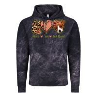 Cloud Black Peace Love Jack Russel Vintage Hoodie - Jasminsmagicworld