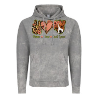Cloud Rock Peace Love Jack Russel Vintage Hoodie - Jasminsmagicworld