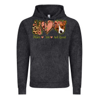 Vintage Black Peace Love Jack Russel Vintage Hoodie - Jasminsmagicworld