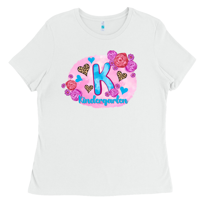 Back To School Flowers Kindergarten 3200x2400 Ladies Tee by AdoDesignShop | Teevron
