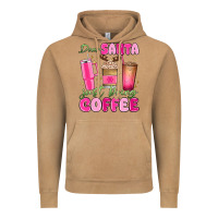 Vintage Camel dear santa just bring coffee Vintage Hoodie - MaliasSmallBusiness