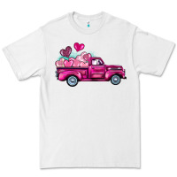 Valentine's Day Pink Truck Premium Tee | Teevron