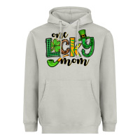 Moon Dust One lucky mom St. Patrick's Heavyweight Hoodie - OliviaCreatesArt