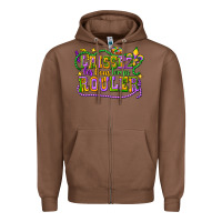 Chestnut laissez les bons temps router Zipper Hoodie - CowGirlArtShop