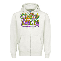 Oatmeal Heather laissez les bons temps router Zipper Hoodie - CowGirlArtShop