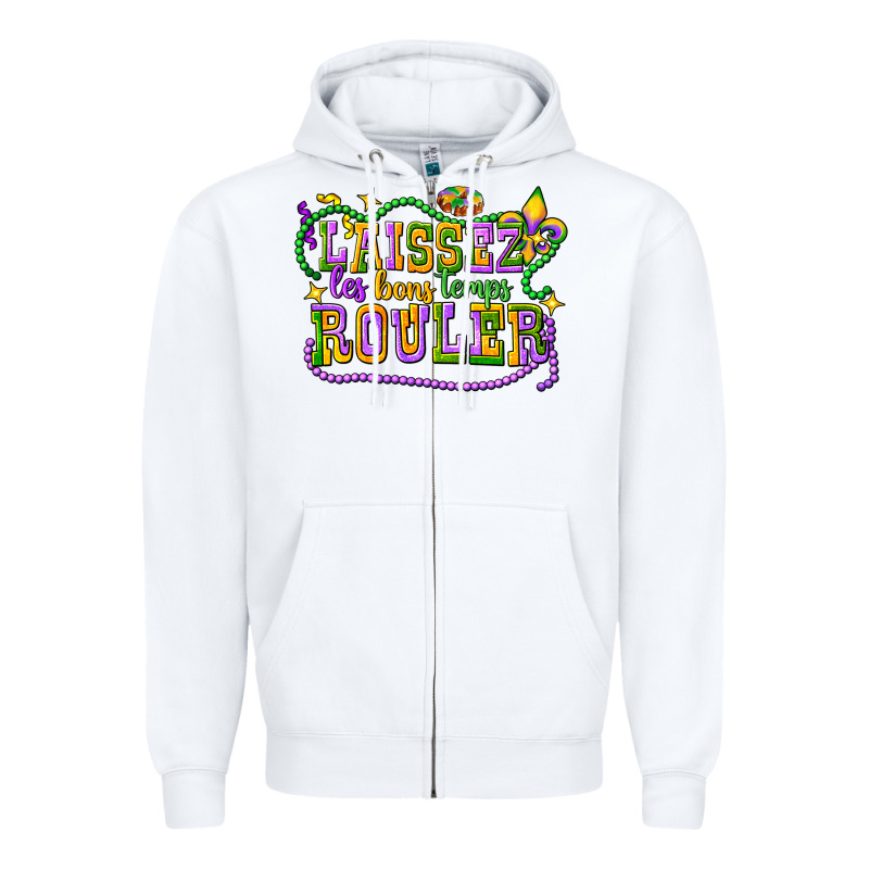 Laissez Les Bons Temps Router Zipper Hoodie by CowGirlArtShop | Teevron