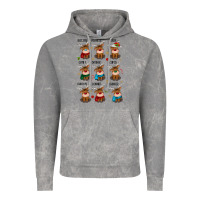 Cloud Rock christmas reindeers Vintage Hoodie - MaliasSmallBusiness
