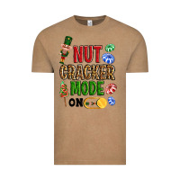 Vintage Coffee Nutcracker mode on Vintage Tee - NancyCooperArtShop