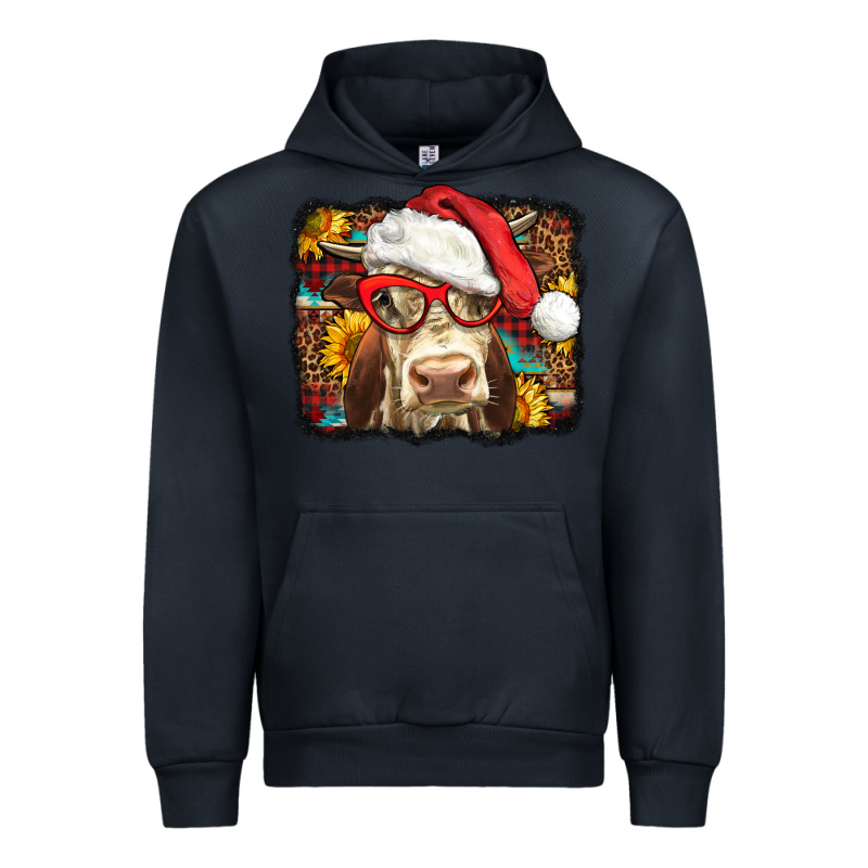 Christmas Cow Urban Hoodie by LillyAllenDesigns | Teevron