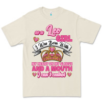 Bone As A Leo Girl I Was Born With My Heart On My Sleeve And A Mouth Premium Tee - Jasminsmagicworld