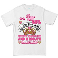 White As A Leo Girl I Was Born With My Heart On My Sleeve And A Mouth Premium Tee - Jasminsmagicworld