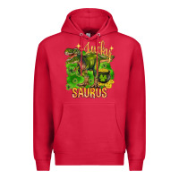 Cardinal St. Patrick's day lucky Saurus Premium Hoodie - HowdyJamesFarm