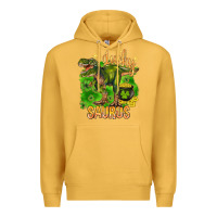 St. Patrick's Day Lucky Saurus Premium Hoodie | Teevron