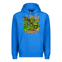 True Royal St. Patrick's day lucky Saurus Premium Hoodie - HowdyJamesFarm