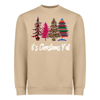 Mushroom Merry Christmas Pine Tree Heavyweight Sweatshirt - Bettercallsaul