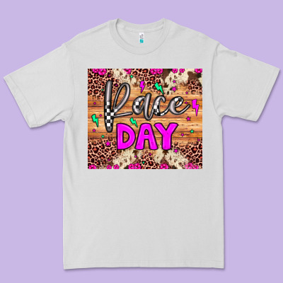 Race Day Premium Tee Designed By Jahusdesignshop