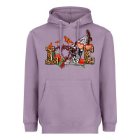 Lavender western love for cowgirls olivia Heavyweight Hoodie - OliviaCreatesArt