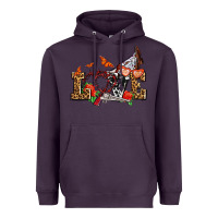 Plum western love for cowgirls olivia Heavyweight Hoodie - OliviaCreatesArt