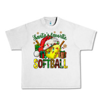 Lunar Rock santa's favorite softball bbs Urban Heavy Tee - BundleAndBundleShop