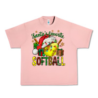 Salmon santa's favorite softball bbs Urban Heavy Tee - BundleAndBundleShop