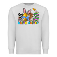 Dove Grey Easter Day 2023 Happy Easter Premium Sweatshirt - OliviaCreatesArt