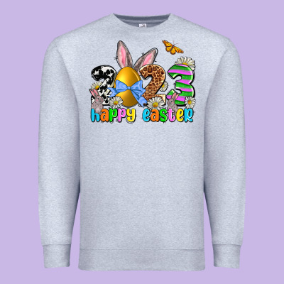 Easter Day 2023 Happy Easter Premium Sweatshirt Designed By Oliviacreatesart