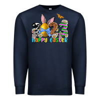 Navy Easter Day 2023 Happy Easter Premium Sweatshirt - OliviaCreatesArt