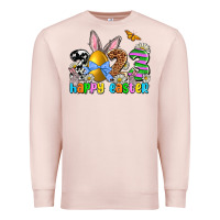 Pale Pink Easter Day 2023 Happy Easter Premium Sweatshirt - OliviaCreatesArt