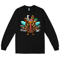 Black thanksgiving turkey Long Sleeve Tee - RanaPortraitStore