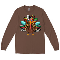 Chestnut thanksgiving turkey Long Sleeve Tee - RanaPortraitStore