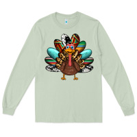 Matcha thanksgiving turkey Long Sleeve Tee - RanaPortraitStore