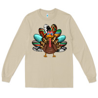 Mushroom thanksgiving turkey Long Sleeve Tee - RanaPortraitStore