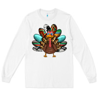 White thanksgiving turkey Long Sleeve Tee - RanaPortraitStore