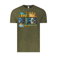 Vintage Olive The Prince Has Arrived Vintage Tee - MaliasSmallBusiness