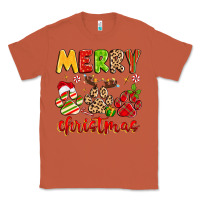 Copper merry christmas paws Classic Tee - MaliasSmallBusiness