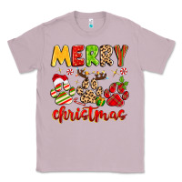 Lilac merry christmas paws Classic Tee - MaliasSmallBusiness