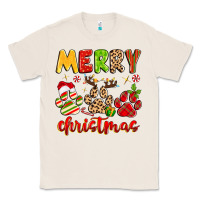Natural merry christmas paws Classic Tee - MaliasSmallBusiness