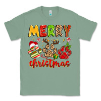 Sage merry christmas paws Classic Tee - MaliasSmallBusiness