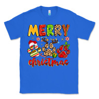 True Royal merry christmas paws Classic Tee - MaliasSmallBusiness