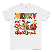 White merry christmas paws Classic Tee - MaliasSmallBusiness