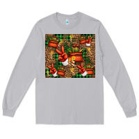 Moon Dust Christmas Santa Claus peace hand Long Sleeve Tee - Jasminsmagicworld