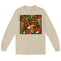 Mushroom Christmas Santa Claus peace hand Long Sleeve Tee - Jasminsmagicworld